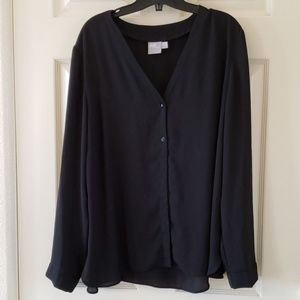 Asos black shirt size 14